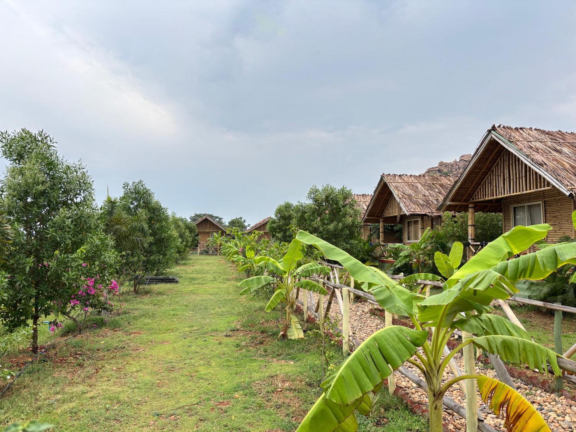 Mowgli'S Cafe Hampi & Guest House Luaran gambar